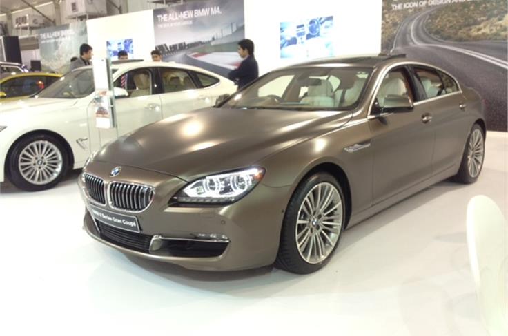 BMW's 6-series Gran Coupe comes across as a more stylish alternative to the conventional 7-series sedan. 